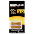 Duracell Батарейка для слуховых аппаратов ZA312-6BL (упаковка 6 шт) 96091463 091463 - фото 31626