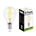 Feron Лампа светодиодная, (7W) 230V E14 4000K, LB-52 25875 - фото 34199