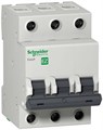 Schneider Electric Выключатель автоматический модульный 3п C 20А 4.5кА EASY 9 EZ9F34320 - фото 34836