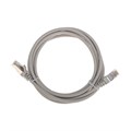 REXANT Патч-корд F/UTP, CAT 5e, RJ45-RJ45, 26AWG, LSZH, серый, 2м 02-0110-2 - фото 35270