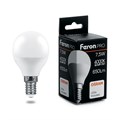 Feron.PRO Лампа светодиодная LB-1407 Шарик E14 7.5W 4000K OSRAM LED 38072 - фото 37758