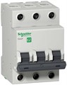 Schneider ElectricВыключатель автоматический модульный 3п C 50А 4.5кА EASY 9 EZ9F34350 - фото 37883