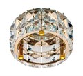 №119  /Feron Светильник встраиваемый CD4527 потолочный MR16 G5.3 прозрачно-золотистый 28195 - фото 41027