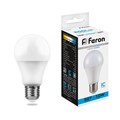 FERON Лампа светодиодная, (10W) 230V E27 6400K A60, LB-92 25459 - фото 41243