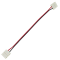 Ecola LED strip connector соед. кабель с двумя 2-х конт. зажимными разъемами 10mm 15 см. SC21C2ESB - фото 41546