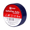 EKF Изолента ПВХ 15мм 5м синий серии SafeFlex Auto plc-iz-sfau-s - фото 43246