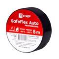 EKF Изолента ПВХ 15мм 5м черный серии SafeFlex Auto plc-iz-sfau-b - фото 43247