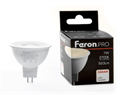 Feron.PRO Лампа светодиодная с линзой 38 градусов LB-1607 G5.3 MR16 7W 2700K OSRAM LED 38179 - фото 44037