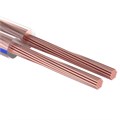 Кабель акустический 2х0.25мм² прозрачный blue line 2х0.25 bl - фото 44409