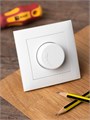 EKF PROxima Валенсия светорегулятор 600W 220В белый EWD06-101-10 - фото 45574