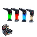 Зажигалка горелка газовая ТУРБО QL-005 прозрачные RA-2129 - фото 45668