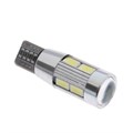 Cartage Автомобильная лампа, светодиодная, T10, 12 В, 10 SMD, линза 4449981 - фото 45943