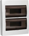 GENERICA IEK Бокс ЩРН-П-24 модуля навесной пластиковый IP41 MKP12-N-24-41-G - фото 45959