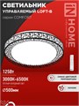 IN HOME Светильник светодиодный COMFORT LOFT-B 125Вт 230В 3000-6500K 10000Лм 500x105мм с пультом ДУ 4690612059501 - фото 45987