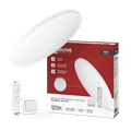 IN HOME Светильник светодиодный NEO SIMPLE-125RC-WH 125Вт 230В 3000-6500K 10000Лм 460x67мм с пультом ДУ белый 4690612060927 - фото 46557