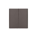 KRANZ Выключатель STRONG 2 кл 10А с/у графит KR-78-0706-6 - фото 46759