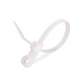 Fortisflex Стяжка нейлоновая КСО 5х220 (бел) (100шт) 80530 - фото 46823