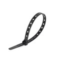 Fortisflex Хомут нейлоновый КСО"Multihole" 10х280 черн. (уп.100шт) 81157 - фото 46876