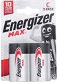 Energizer Элементы питания Alkaline MAX LR14-2BL E301533200 - фото 47253