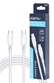 ROBITON Кабель USB P23S USB TYPE-C - USB TYPE-C, Charge&Sync, 60Вт, 1.2м белый BL1 19695 - фото 47413
