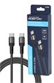 ROBITON Кабель USB P24B2 USB TYPE-C - USB TYPE-C, Charge&Sync, 60Вт, 2м черный BL1 19699 - фото 47414