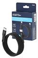 ROBITON Кабель USB P25M USB TYPE-C - USB TYPE-C, Charge&Sync, 60Вт, 1.2м, магнитный, черный BL1 19701-1 - фото 47431