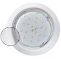 Ecola GX53 H4 светильник встраив. без рефл.  Белый матовый 38x106 - 10 pack (кd102) SW5310ECB - фото 47458