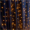 Feron Светодиодная гирлянда CL19 занавес 2*1,5м + 3м желтый статичная, c питанием от сети 230V, прозрачный шнур 41623-2