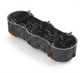 GREENEL Коробка установочная 3-я 212х70х45мм. для полых стенах (45 шт.) GE40024