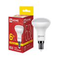 IN HOME Лампа светодиодная LED-R50-VC 6Вт 230В Е14 3000К 530Лм 4690612024240