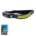 Налобный фонарь силикон 2-LED-полоски с датчиком W689-2 SP-316