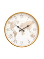 Часы настенные интерьерные «Карта мира», плавный ход, циферблат d-50 см 10766258