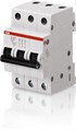 ABB Выключатель автоматический модульный 3п C 16 А 6кА S203 C16 2CDS213001R0164