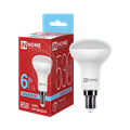IN HOME Лампа светодиодная LED-R50-VC 6Вт 230В Е14 6500К 530Лм 4690612031156