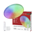 IN HOME Светильник светодиодный COMFORT MYSTERY-RGB 125Вт 230В 3000-6500K 10000Лм 500x80мм с пультом ДУ 4690612058900
