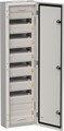 IEK TITAN 5 Корпус металлический ЩРн-84 (1х84) 1085х310х140мм IP54 серый (одна дверь) TI5-50-N-084-54-7035