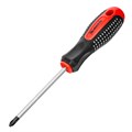 Matrix Отвертка Fusion, PH2х100 мм, CrV, 3к рукоятка "anti slip" 11441