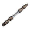 KRANZ Бита для шуруповерта PH/SL1 x PH/SL2х65 мм (2 шт/уп) KR-92-0451-1