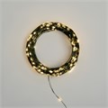 NEON-NIGHT Гирлянда светодиодная Роса с контроллером 30м, 300LED, ТЕПЛЫЙ БЕЛЫЙ, IP20, 230В, зеленый провод 303-276