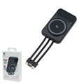 Внешний АКБ POWER BANK DP25 10000mAh 22.5W шкала заряда шнур-3в1 МРМ S1322