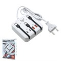 Зарядная станция для телефонов 66W Power Socket MULTI-FUNCTION SP-407