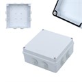 ROHS IP65 Коробка распаечная откр пров 150х150х70мм с резиновой прокладкой SP-153-2